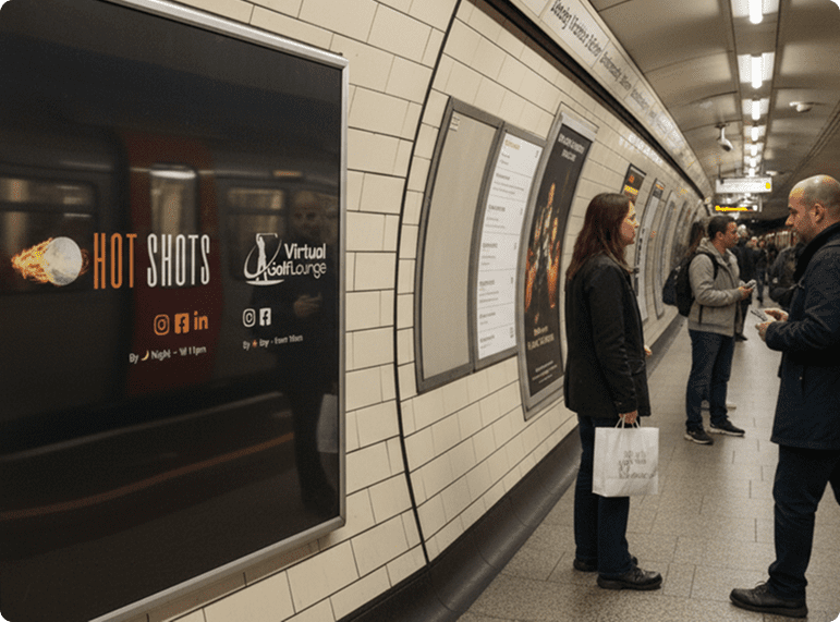 Hotshots Train Advert