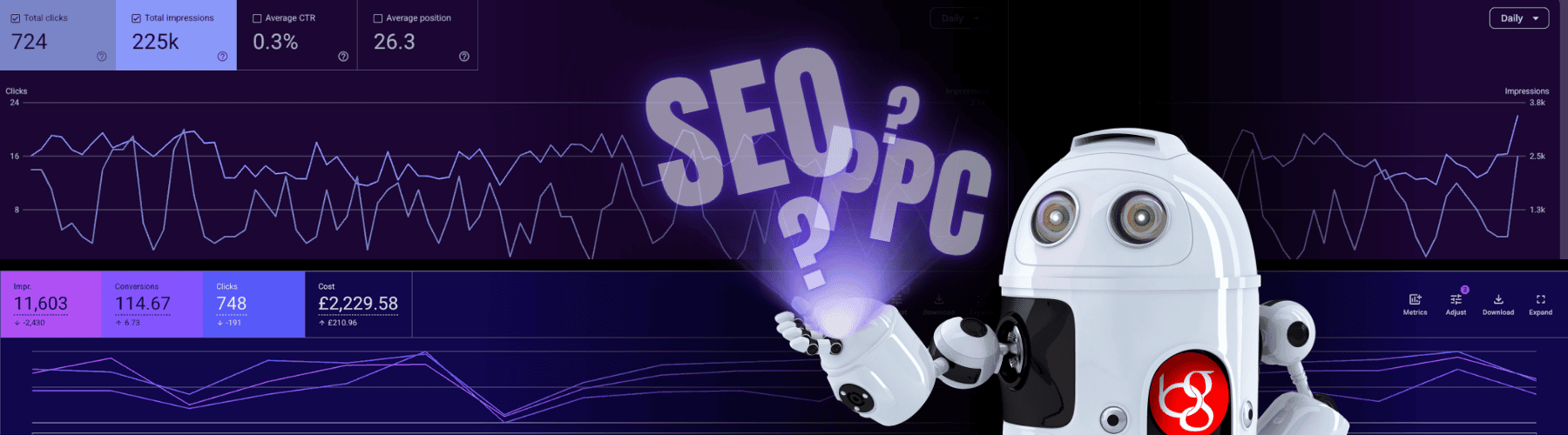 SEO vs Google Ads Blog Banner