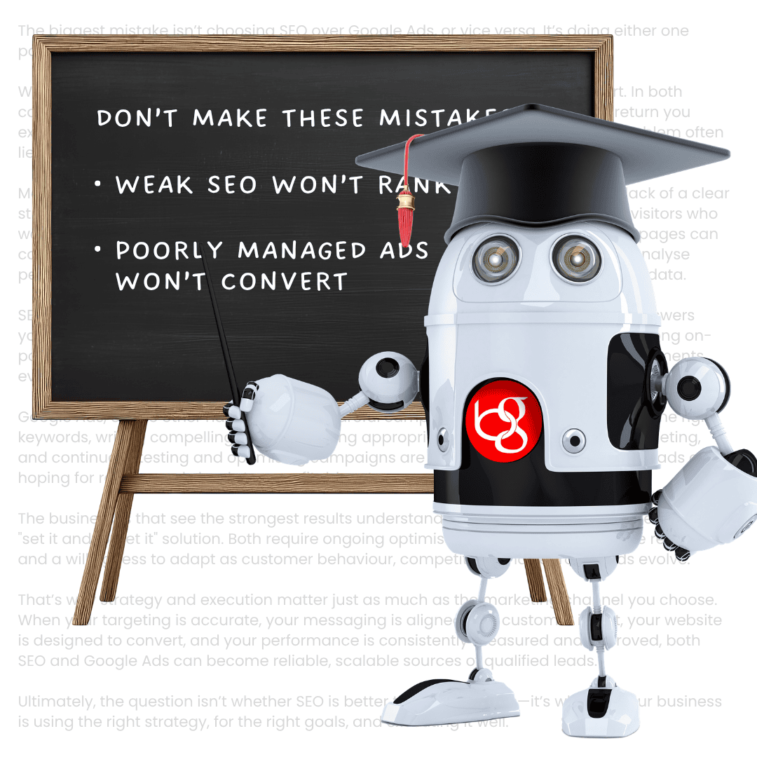Borg teaching about the mistakes to avoid